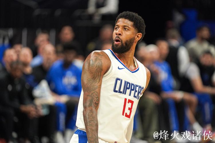 基扬特-乔治全场20投11中，三分10中5砍下37分5篮板6助攻